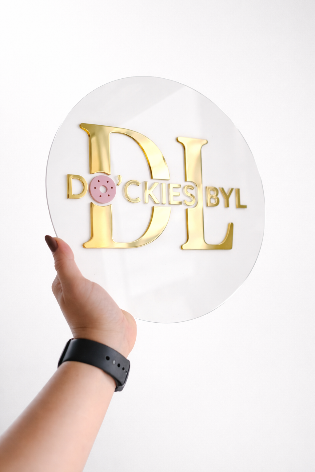 Logo sur mesure à partir de votre image – Format rond 29 cm