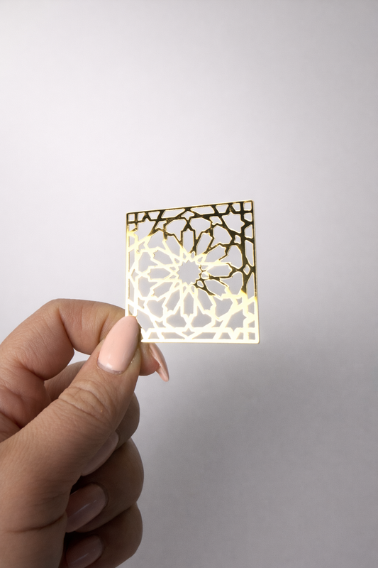 Étiquette Arabesque Carré LOT 10