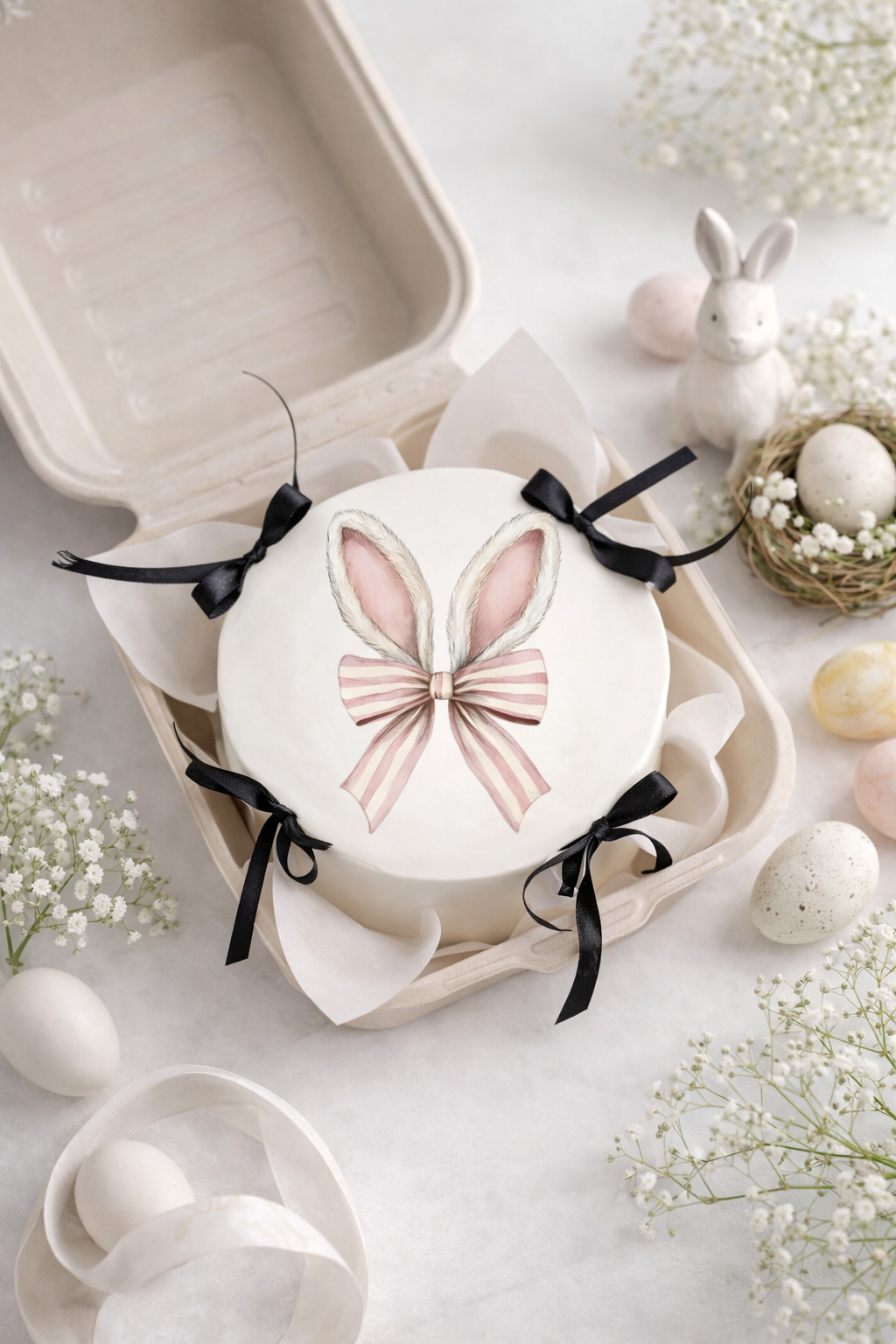 Impression Alimentaire - Lapin Oreilles - Pâques