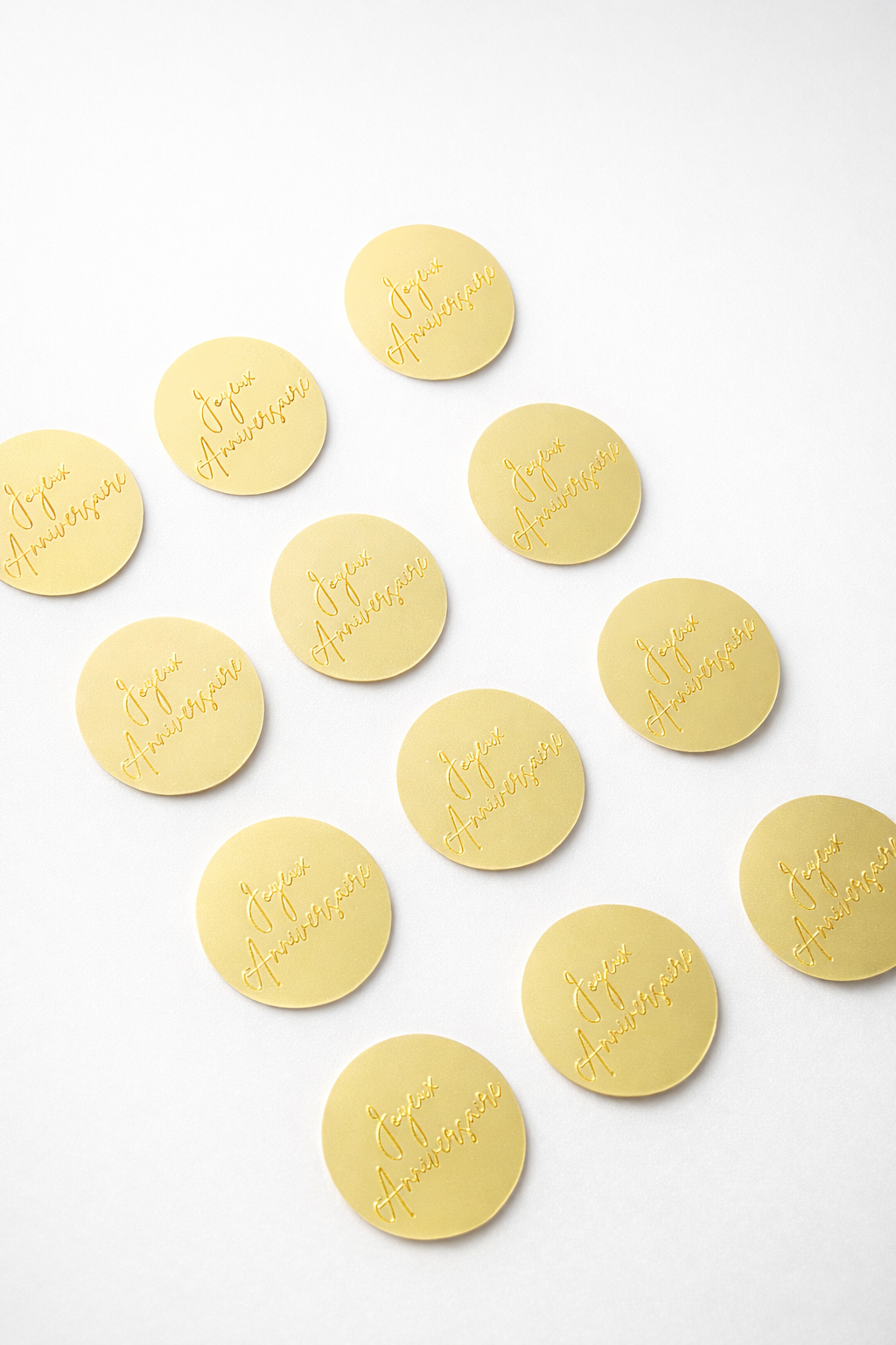 12 Toppers Joyeux Anniversaire