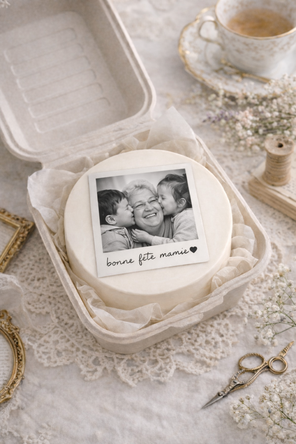 Impression alimentaire • Polaroïd •