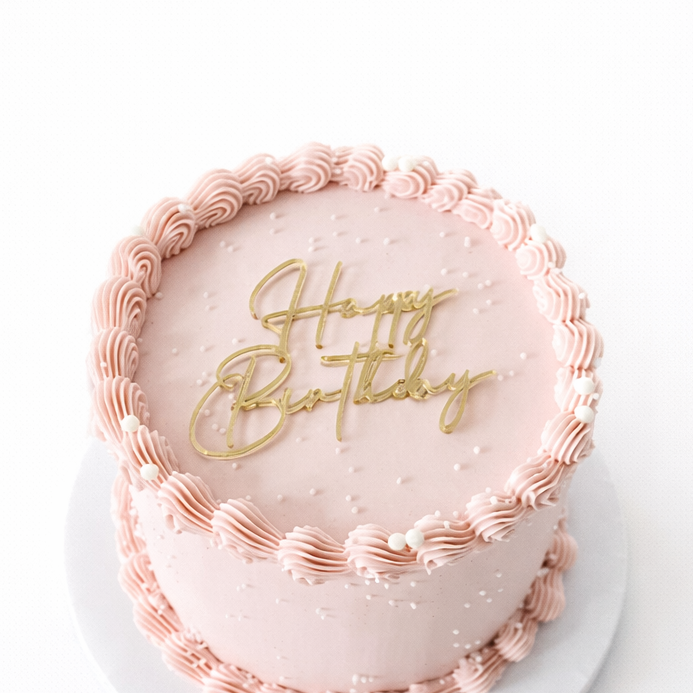 Happy Birthday Face Topper