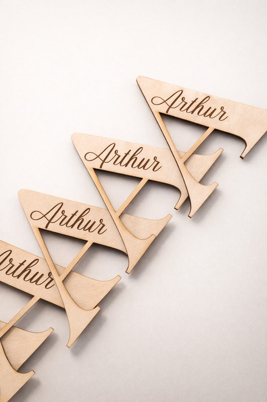 Topper Lettre & prénom